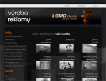 Tablet Screenshot of gmdstudio.cz